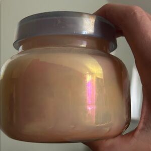 Anthropologie Peach to Cream Ombre Fragranced Candle